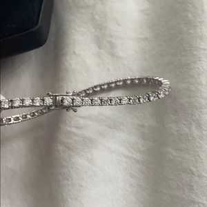 CZ tennis bracelet